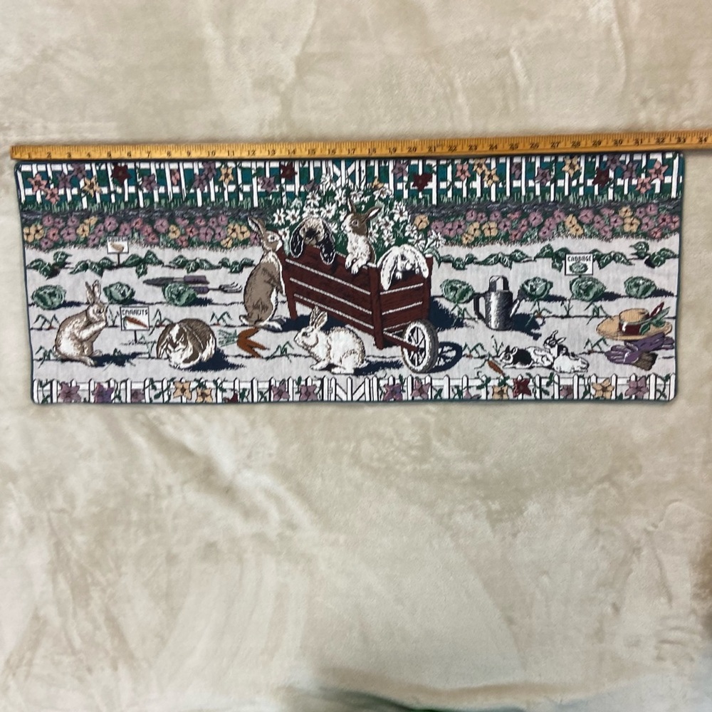 Rabbit Table Runner - Picture 5 of 7